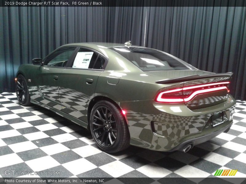 F8 Green / Black 2019 Dodge Charger R/T Scat Pack