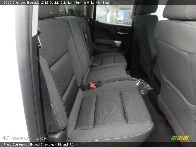 Summit White / Jet Black 2019 Chevrolet Silverado LD LT Double Cab 4x4