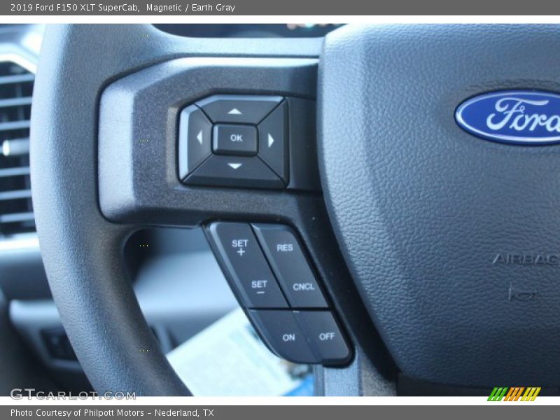 Magnetic / Earth Gray 2019 Ford F150 XLT SuperCab
