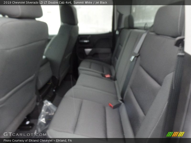 Summit White / Jet Black 2019 Chevrolet Silverado LD LT Double Cab 4x4
