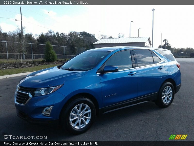 Kinetic Blue Metallic / Jet Black 2019 Chevrolet Equinox LT