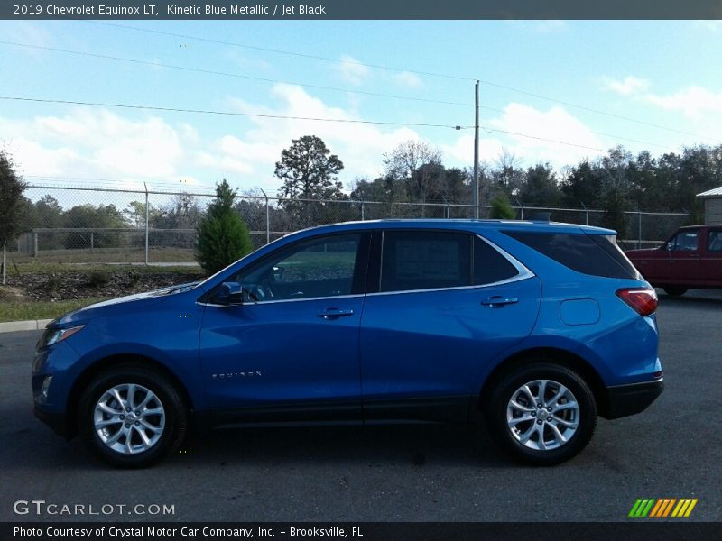 Kinetic Blue Metallic / Jet Black 2019 Chevrolet Equinox LT