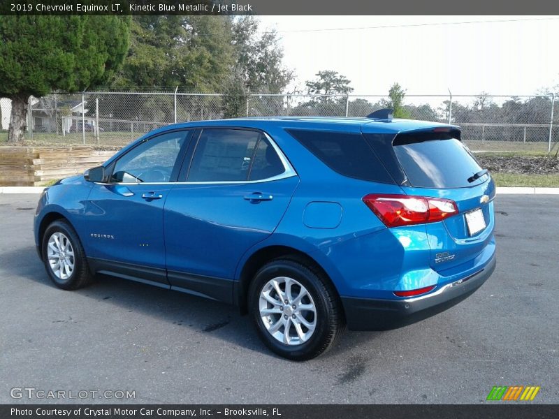 Kinetic Blue Metallic / Jet Black 2019 Chevrolet Equinox LT