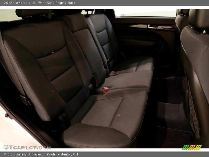 White Sand Beige / Black 2012 Kia Sorento LX