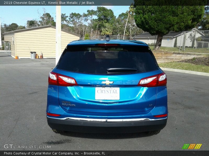 Kinetic Blue Metallic / Jet Black 2019 Chevrolet Equinox LT