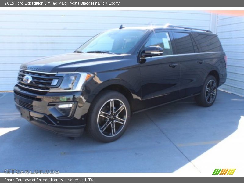 Agate Black Metallic / Ebony 2019 Ford Expedition Limited Max