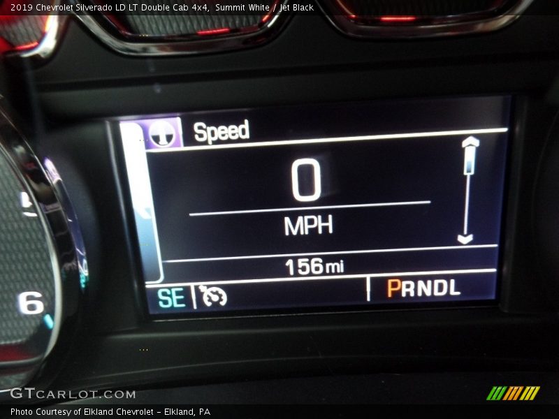 Summit White / Jet Black 2019 Chevrolet Silverado LD LT Double Cab 4x4
