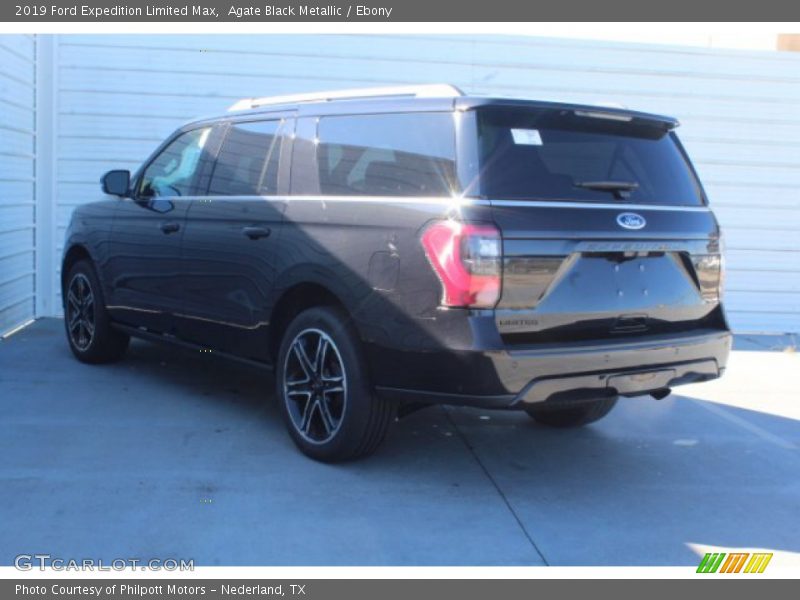 Agate Black Metallic / Ebony 2019 Ford Expedition Limited Max