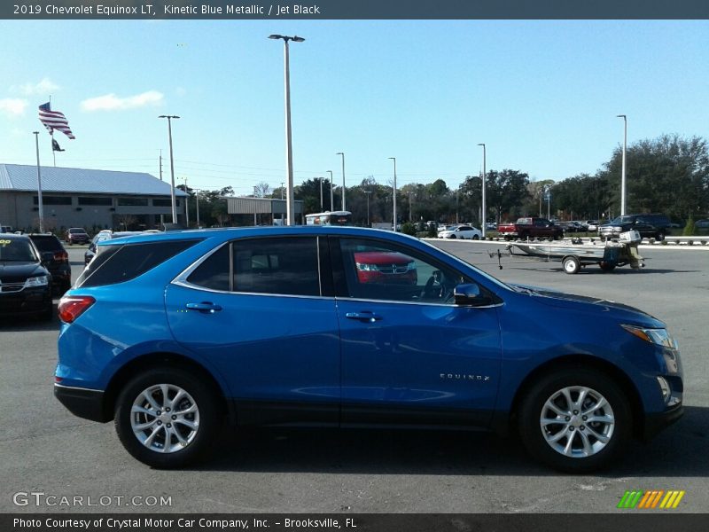 Kinetic Blue Metallic / Jet Black 2019 Chevrolet Equinox LT