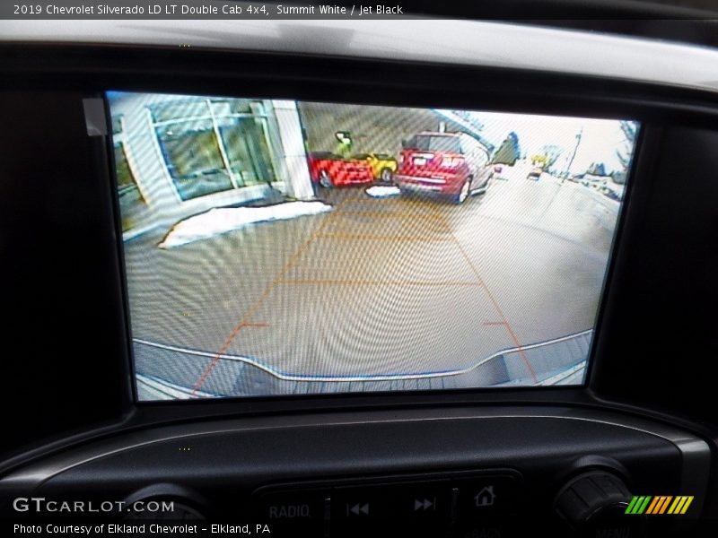Summit White / Jet Black 2019 Chevrolet Silverado LD LT Double Cab 4x4