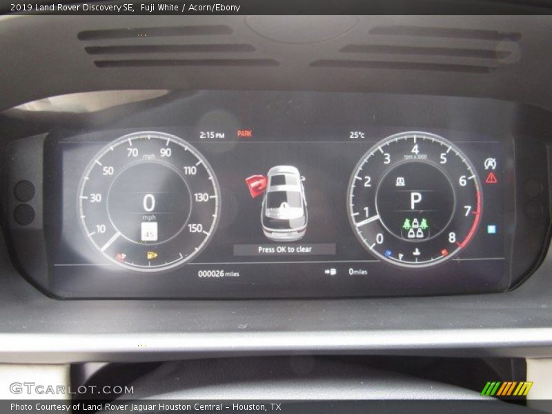 Fuji White / Acorn/Ebony 2019 Land Rover Discovery SE