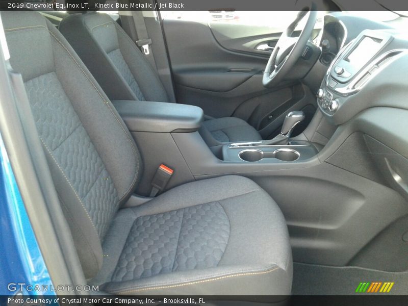 Kinetic Blue Metallic / Jet Black 2019 Chevrolet Equinox LT