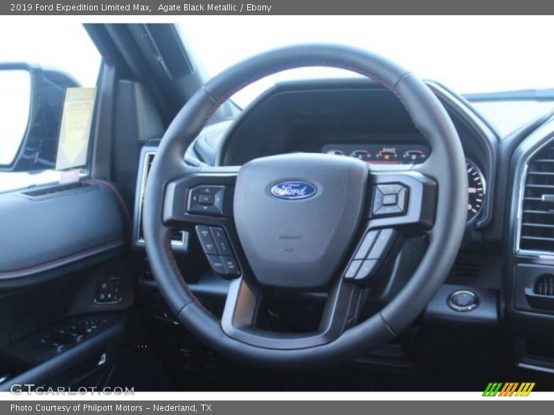 Agate Black Metallic / Ebony 2019 Ford Expedition Limited Max