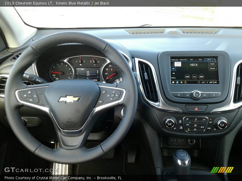 Kinetic Blue Metallic / Jet Black 2019 Chevrolet Equinox LT