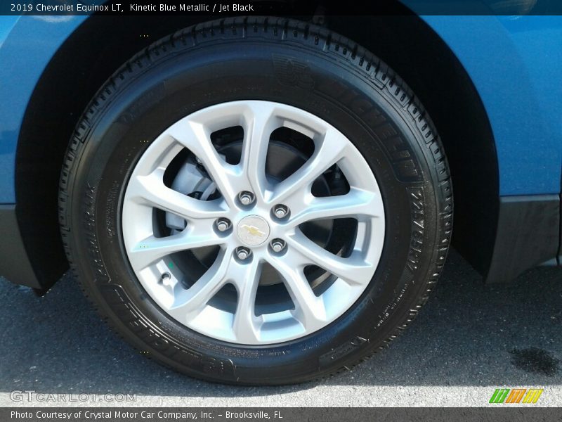 Kinetic Blue Metallic / Jet Black 2019 Chevrolet Equinox LT