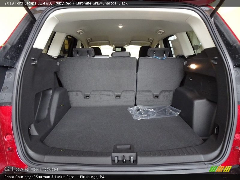 Ruby Red / Chromite Gray/Charcoal Black 2019 Ford Escape SE 4WD