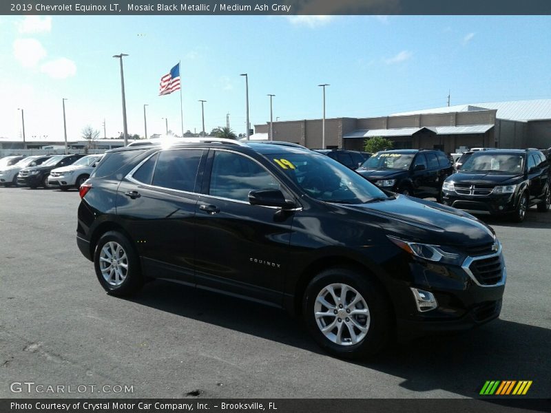 Mosaic Black Metallic / Medium Ash Gray 2019 Chevrolet Equinox LT