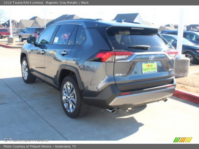 Magnetic Gray Metallic / Black 2019 Toyota RAV4 Limited