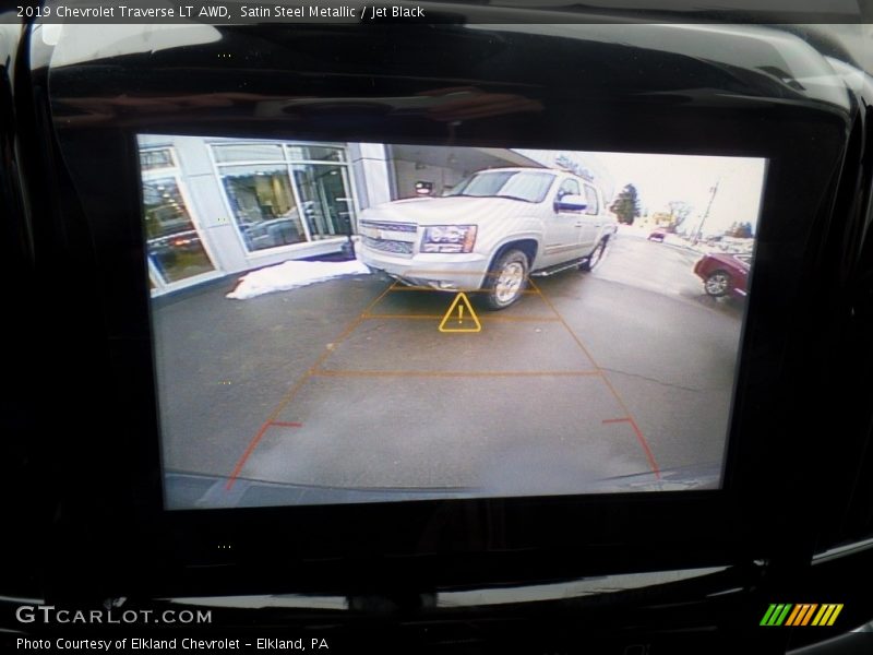 Satin Steel Metallic / Jet Black 2019 Chevrolet Traverse LT AWD