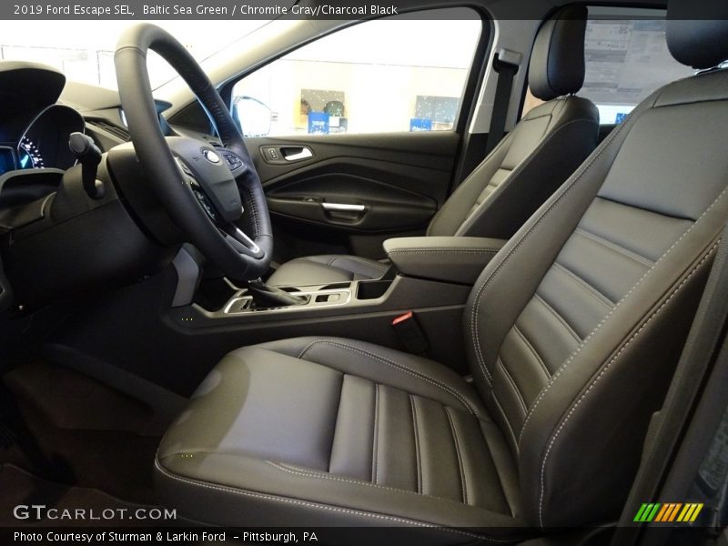 Baltic Sea Green / Chromite Gray/Charcoal Black 2019 Ford Escape SEL