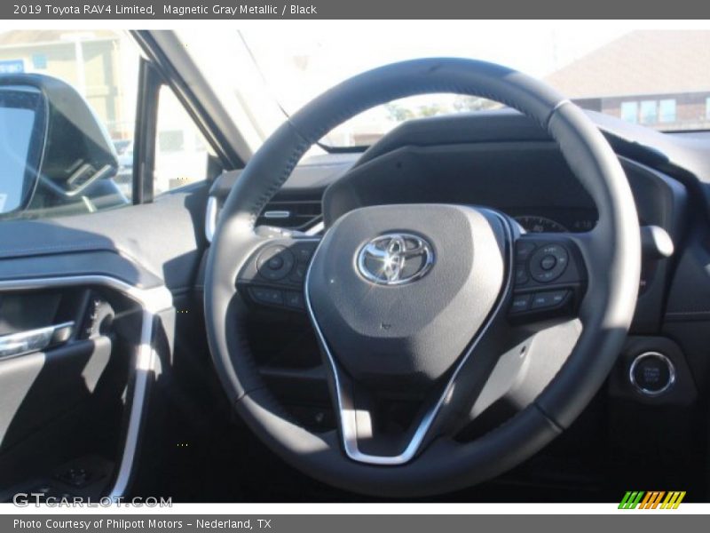 Magnetic Gray Metallic / Black 2019 Toyota RAV4 Limited