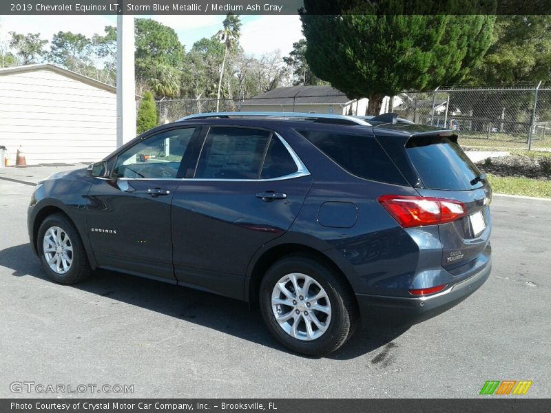 Storm Blue Metallic / Medium Ash Gray 2019 Chevrolet Equinox LT
