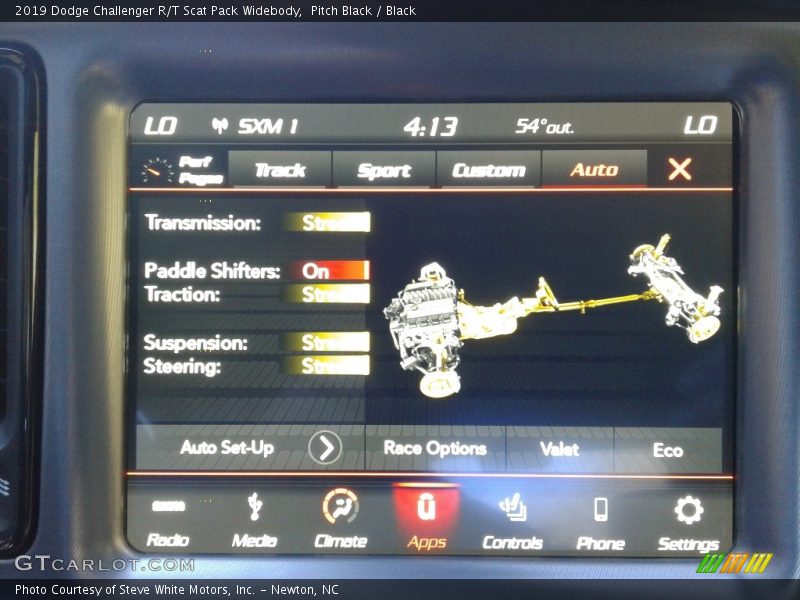 Pitch Black / Black 2019 Dodge Challenger R/T Scat Pack Widebody