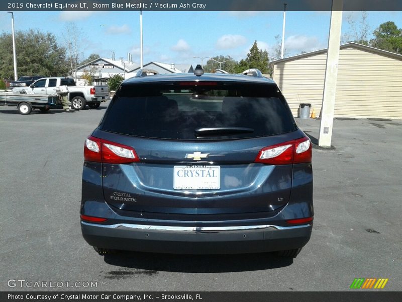 Storm Blue Metallic / Medium Ash Gray 2019 Chevrolet Equinox LT