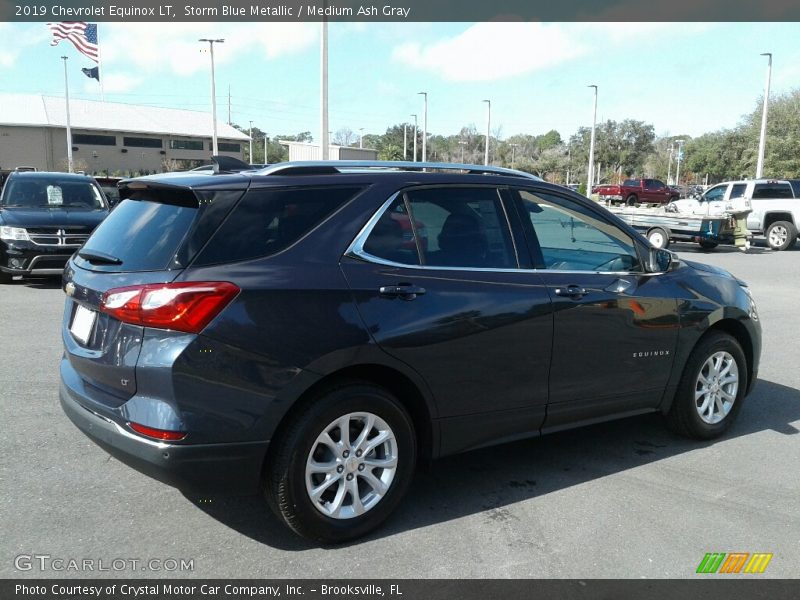 Storm Blue Metallic / Medium Ash Gray 2019 Chevrolet Equinox LT