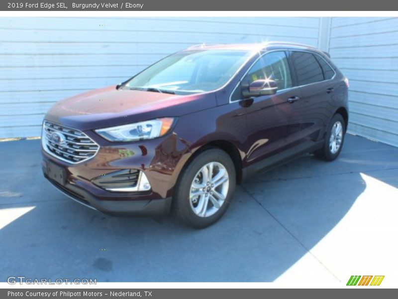 Burgundy Velvet / Ebony 2019 Ford Edge SEL