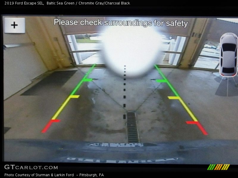 Baltic Sea Green / Chromite Gray/Charcoal Black 2019 Ford Escape SEL