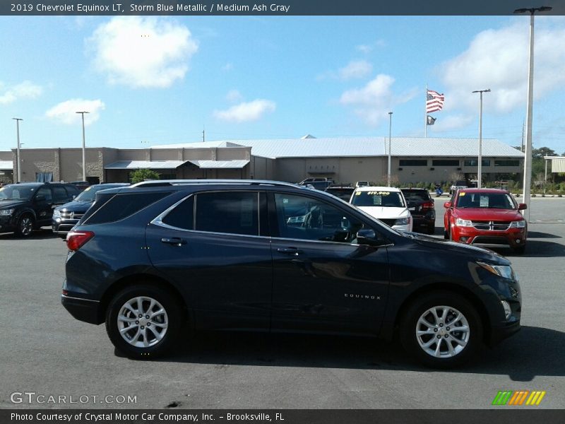 Storm Blue Metallic / Medium Ash Gray 2019 Chevrolet Equinox LT