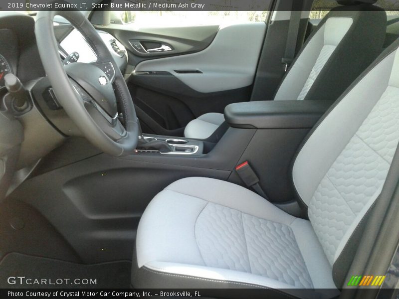 Storm Blue Metallic / Medium Ash Gray 2019 Chevrolet Equinox LT