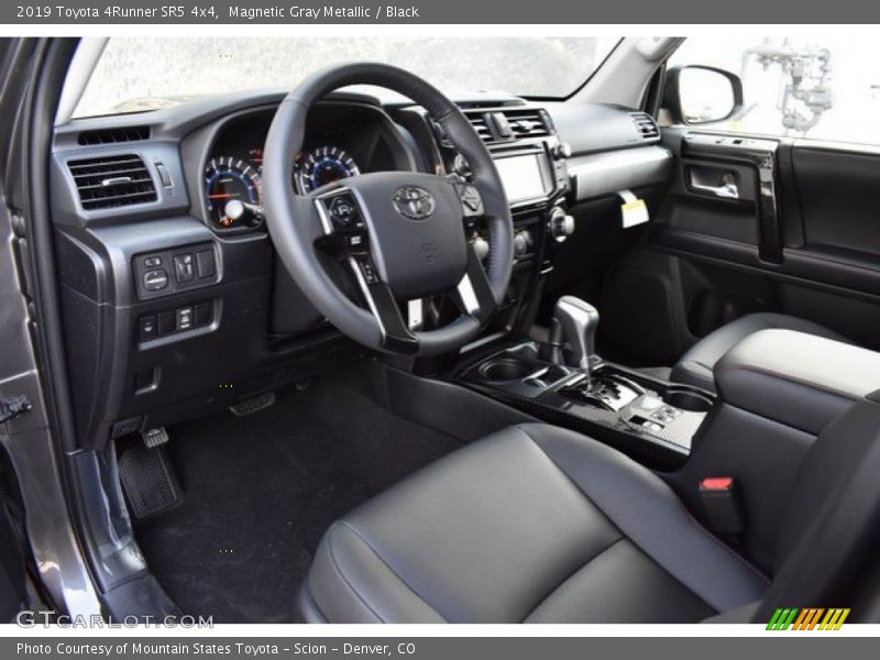 Front Seat of 2019 4Runner SR5 4x4