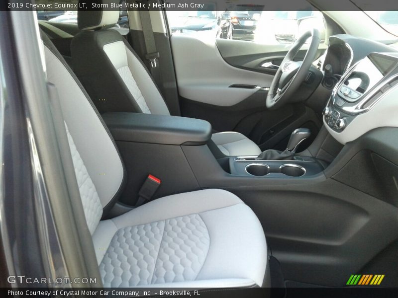 Storm Blue Metallic / Medium Ash Gray 2019 Chevrolet Equinox LT