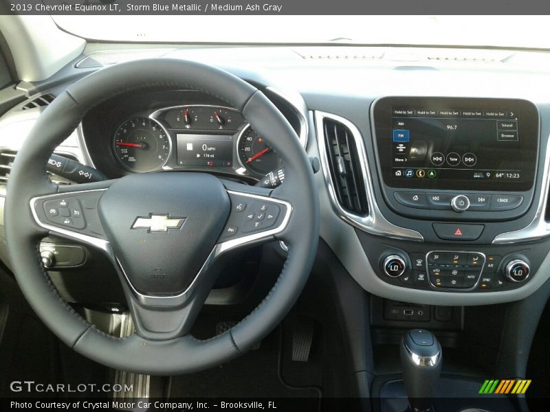 Storm Blue Metallic / Medium Ash Gray 2019 Chevrolet Equinox LT