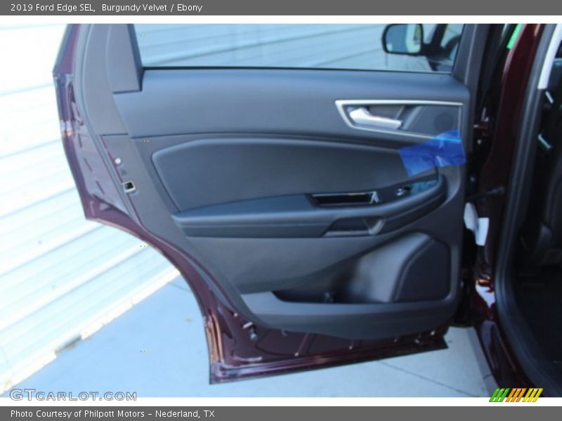 Burgundy Velvet / Ebony 2019 Ford Edge SEL
