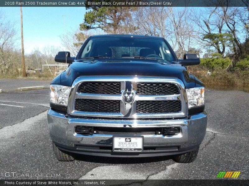 Brilliant Black Crystal Pearl / Black/Diesel Gray 2018 Ram 2500 Tradesman Crew Cab 4x4