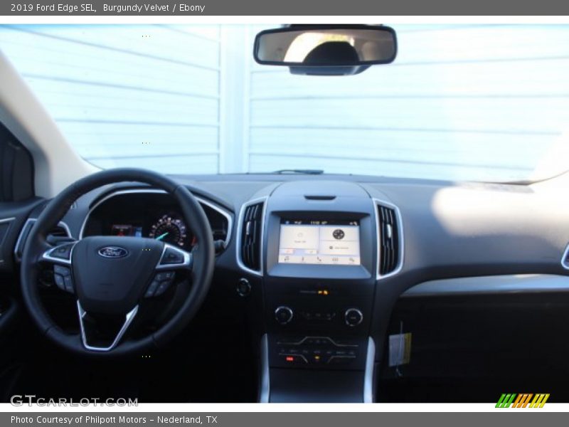 Burgundy Velvet / Ebony 2019 Ford Edge SEL