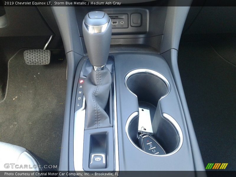 Storm Blue Metallic / Medium Ash Gray 2019 Chevrolet Equinox LT