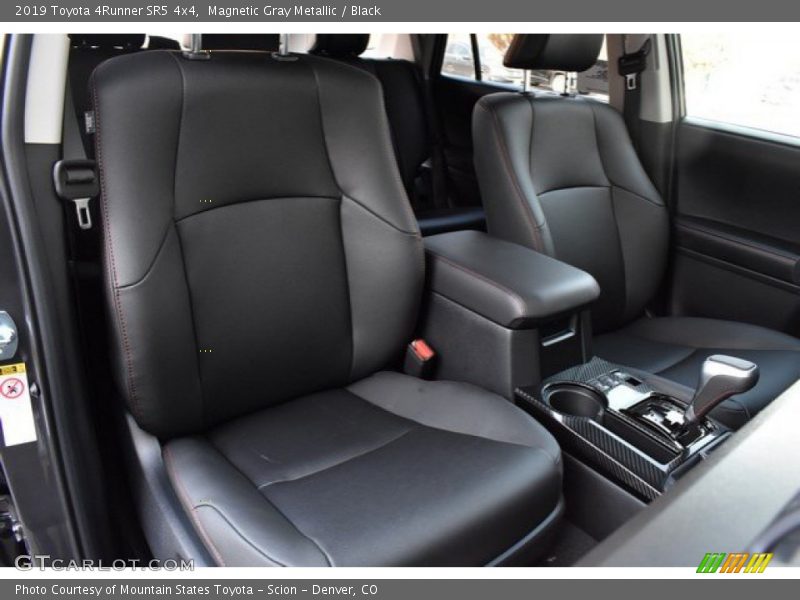 Front Seat of 2019 4Runner SR5 4x4