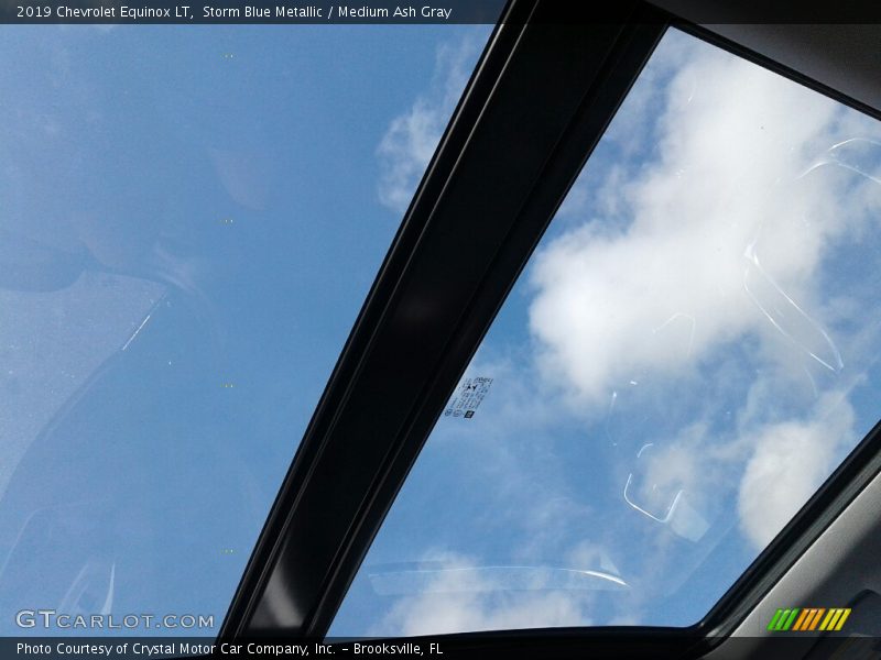 Storm Blue Metallic / Medium Ash Gray 2019 Chevrolet Equinox LT
