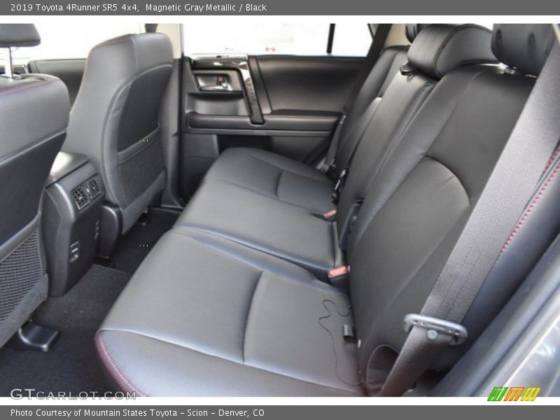 Rear Seat of 2019 4Runner SR5 4x4