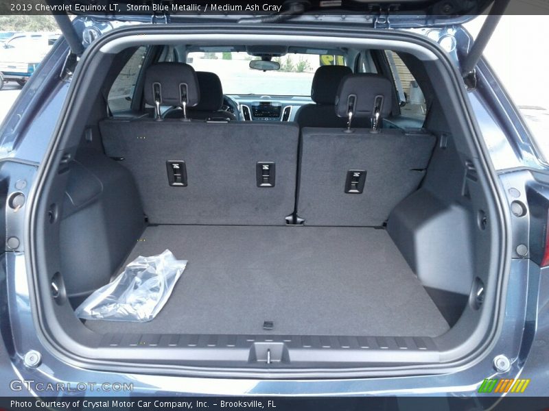 Storm Blue Metallic / Medium Ash Gray 2019 Chevrolet Equinox LT