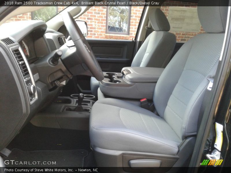 Brilliant Black Crystal Pearl / Black/Diesel Gray 2018 Ram 2500 Tradesman Crew Cab 4x4