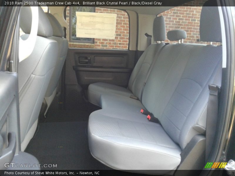 Brilliant Black Crystal Pearl / Black/Diesel Gray 2018 Ram 2500 Tradesman Crew Cab 4x4