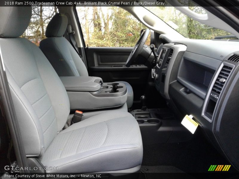 Brilliant Black Crystal Pearl / Black/Diesel Gray 2018 Ram 2500 Tradesman Crew Cab 4x4