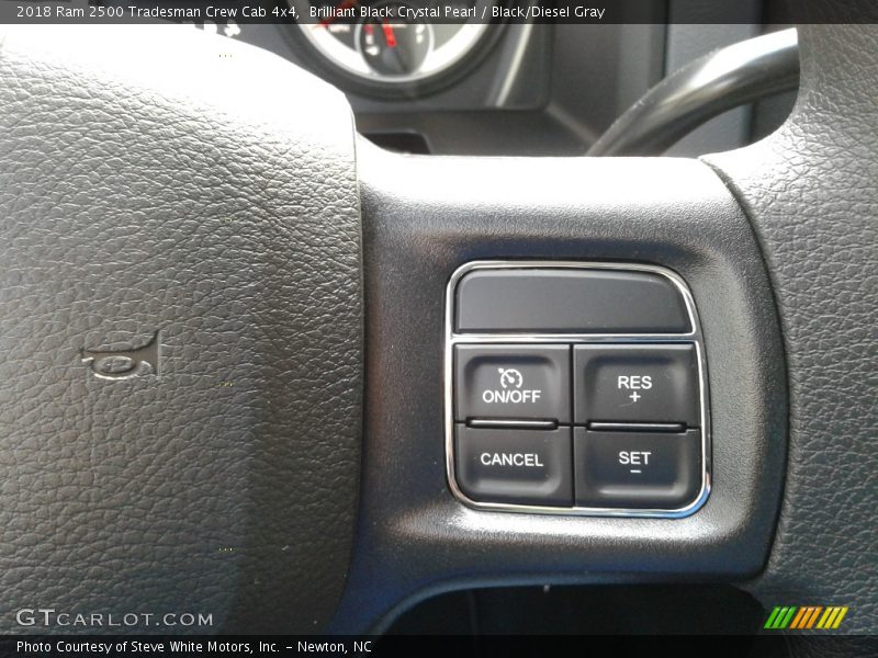 Brilliant Black Crystal Pearl / Black/Diesel Gray 2018 Ram 2500 Tradesman Crew Cab 4x4