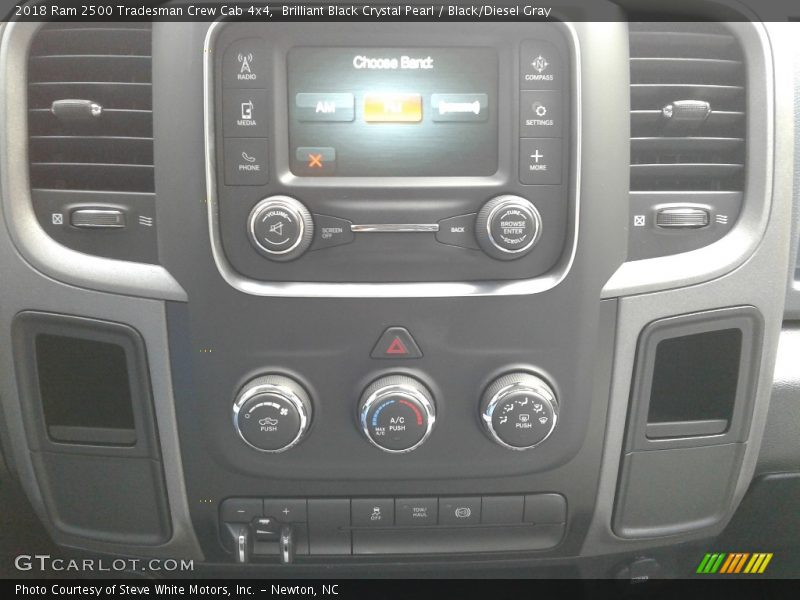 Brilliant Black Crystal Pearl / Black/Diesel Gray 2018 Ram 2500 Tradesman Crew Cab 4x4
