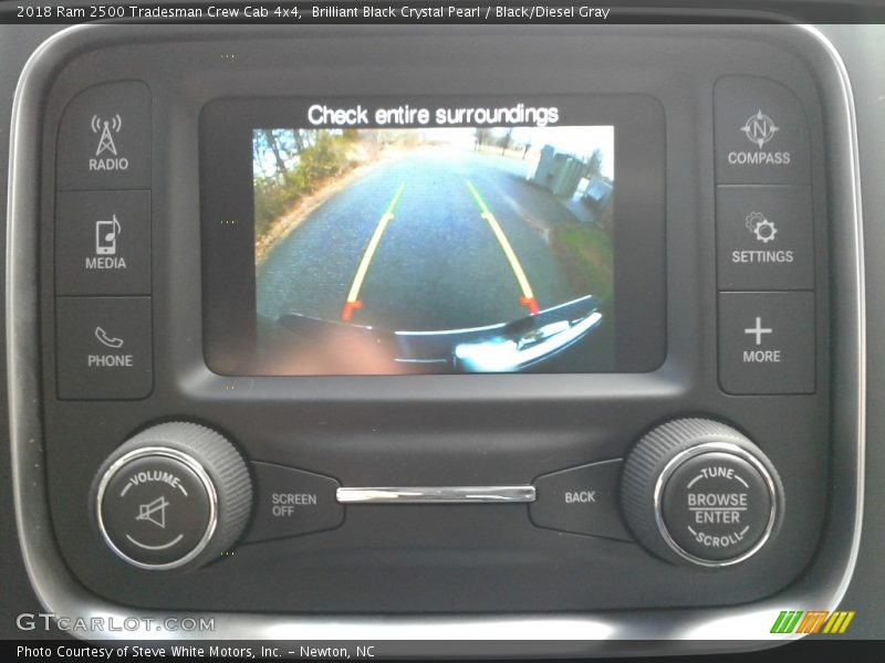 Brilliant Black Crystal Pearl / Black/Diesel Gray 2018 Ram 2500 Tradesman Crew Cab 4x4